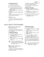 Preview for 15 page of Electrolux EOC6851 User Manual