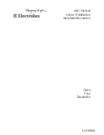 Electrolux EOC69900 User Manual preview