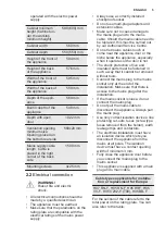 Preview for 5 page of Electrolux EOC6P50X User Manual