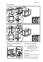 Preview for 41 page of Electrolux EOC6P71X User Manual