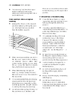 Preview for 20 page of Electrolux EOD31000 User Manual