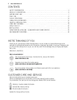 Preview for 2 page of Electrolux EOD3410A User Manual