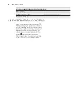 Preview for 20 page of Electrolux EOD3460AO User Manual