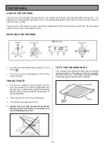 Preview for 21 page of Electrolux EOD5330 Manual