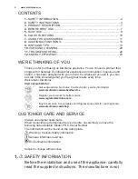 Preview for 2 page of Electrolux EOD5420AAX User Manual