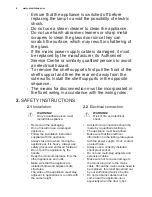 Preview for 4 page of Electrolux EOD5420AAX User Manual