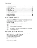 Preview for 2 page of Electrolux EOD5720AAK User Manual