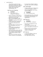 Preview for 6 page of Electrolux EOD5720AAK User Manual