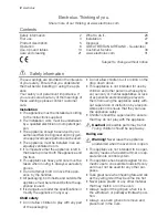 Предварительный просмотр 2 страницы Electrolux EOD68043 User Manual