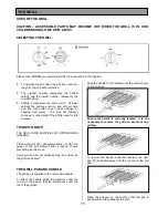 Preview for 15 page of Electrolux EOD980 Owner'S Manual