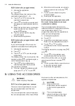 Preview for 14 page of Electrolux EOE7C31V User Manual