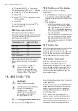 Preview for 18 page of Electrolux EOE7C31V User Manual