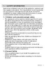 Preview for 3 page of Electrolux EOF3H50BK User Manual