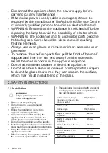 Preview for 4 page of Electrolux EOF3H50BK User Manual