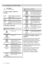 Preview for 50 page of Electrolux EOF3H50BK User Manual