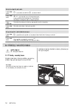 Preview for 52 page of Electrolux EOF3H50BK User Manual