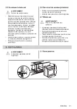 Preview for 171 page of Electrolux EOF3H50BK User Manual