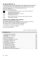 Preview for 250 page of Electrolux EOF3H50BK User Manual