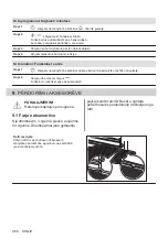 Preview for 260 page of Electrolux EOF3H50BK User Manual