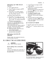 Preview for 13 page of Electrolux EOF4P04X User Manual