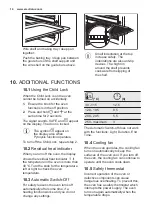 Preview for 14 page of Electrolux EOF4P04X User Manual