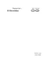 Preview for 1 page of Electrolux EOG 10000 User Manual