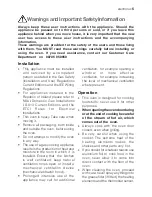 Preview for 5 page of Electrolux EOG 10000 User Manual