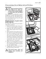 Preview for 27 page of Electrolux EOG 10000 User Manual