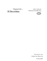 Electrolux EOG 21300 User Manual preview