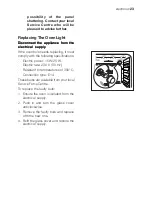 Предварительный просмотр 23 страницы Electrolux EOG 21300 User Manual