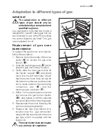 Предварительный просмотр 29 страницы Electrolux EOG 21300 User Manual