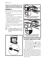 Предварительный просмотр 32 страницы Electrolux EOG 21300 User Manual