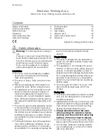 Preview for 2 page of Electrolux EOG 23400 User Manual