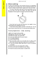 Preview for 20 page of Electrolux EOG 6330 Instruction Book