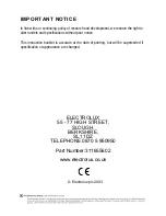 Preview for 44 page of Electrolux EOG 6330 Instruction Book