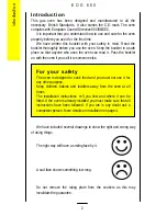 Preview for 2 page of Electrolux EOG 660 Instruction Book