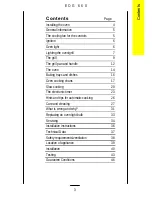 Preview for 3 page of Electrolux EOG 660 Instruction Book