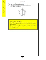 Preview for 8 page of Electrolux EOG 660 Instruction Book