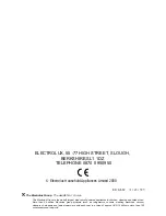 Preview for 48 page of Electrolux EOG 660 Instruction Book