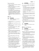 Preview for 5 page of Electrolux EOG1000 User Manual