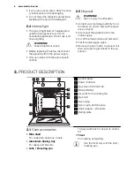 Preview for 6 page of Electrolux EOG1000 User Manual