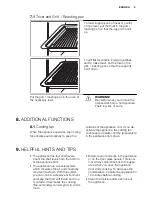 Предварительный просмотр 9 страницы Electrolux EOG1000 User Manual