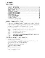 Preview for 2 page of Electrolux EOG1102 User Manual