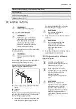 Preview for 25 page of Electrolux EOG2102 User Manual