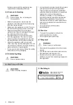 Предварительный просмотр 6 страницы Electrolux EOH2H004K User Manual