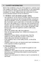 Preview for 3 page of Electrolux EOH3H54X User Manual