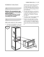 Предварительный просмотр 55 страницы Electrolux EOK66030 User Manual