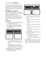 Preview for 18 page of Electrolux EOK76030 User Manual