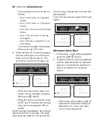 Preview for 20 page of Electrolux EOK76030 User Manual