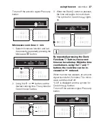 Preview for 27 page of Electrolux EOK76030 User Manual